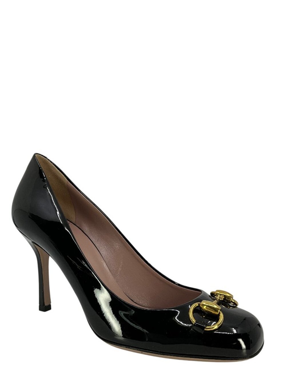Gucci Horsebit Patent Leather Pumps Size 7